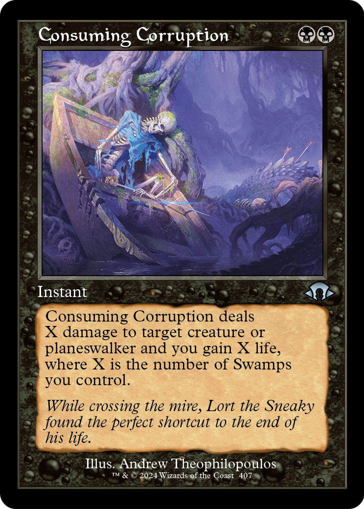 Consuming Corruption (Retro) [Modern Horizons 3] Foil