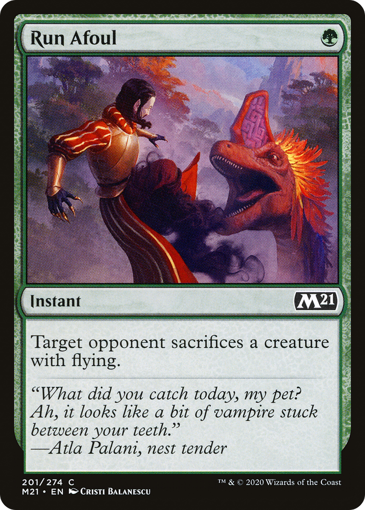 Run Afoul [Core Set 2021] Foil