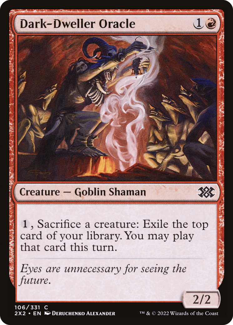 Dark-Dweller Oracle [Double Masters 2022] Foil