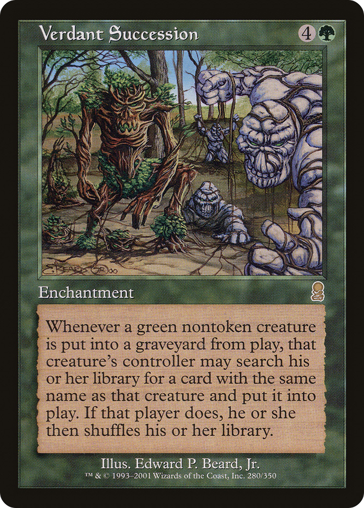 Verdant Succession [Odyssey] Foil