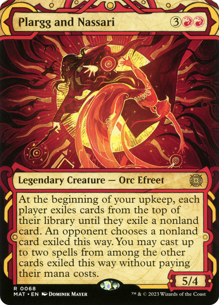 Plargg and Nassari (Showcase) [March of the Machine: The Aftermath] Foil