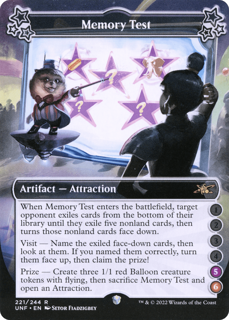 Memory Test (5-6) [Unfinity]
