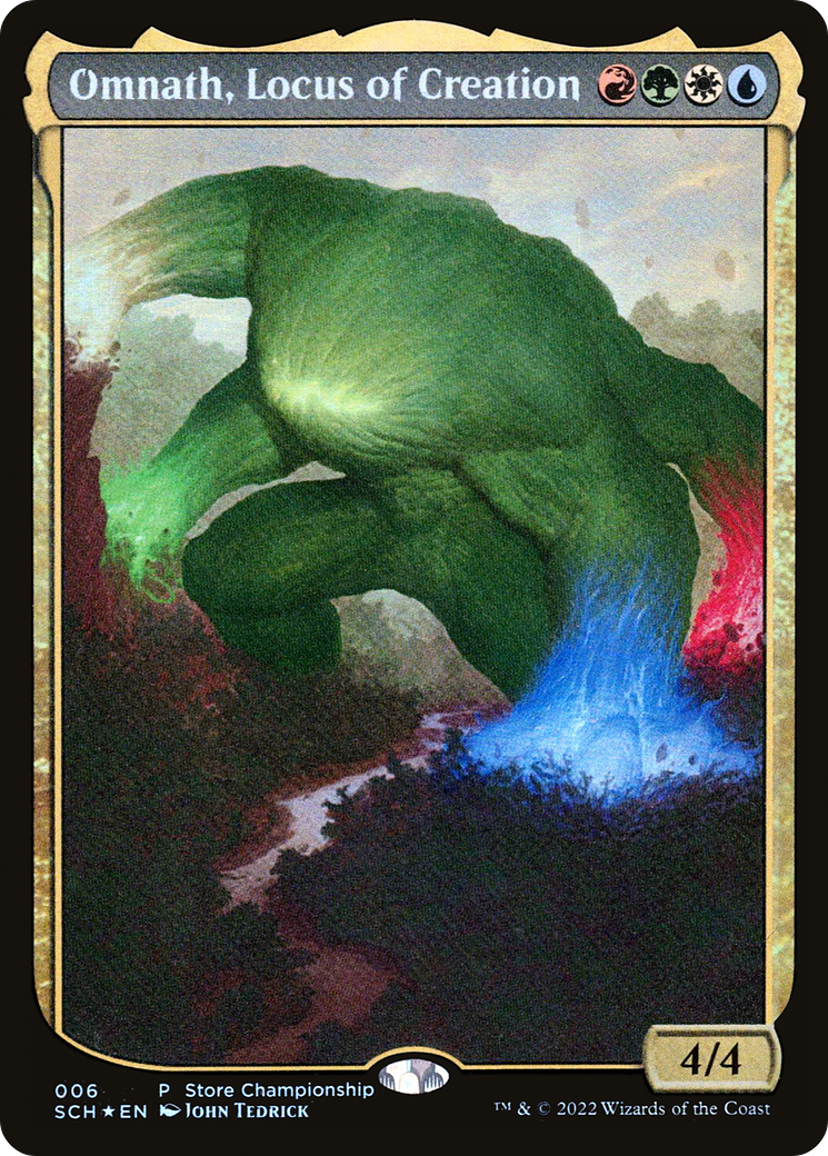 Omnath, Locus of Creation [Store Championships 2022] Foil