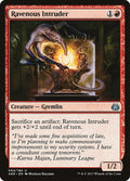 Ravenous Intruder 94/184 (Aether Revolt)  - Foil