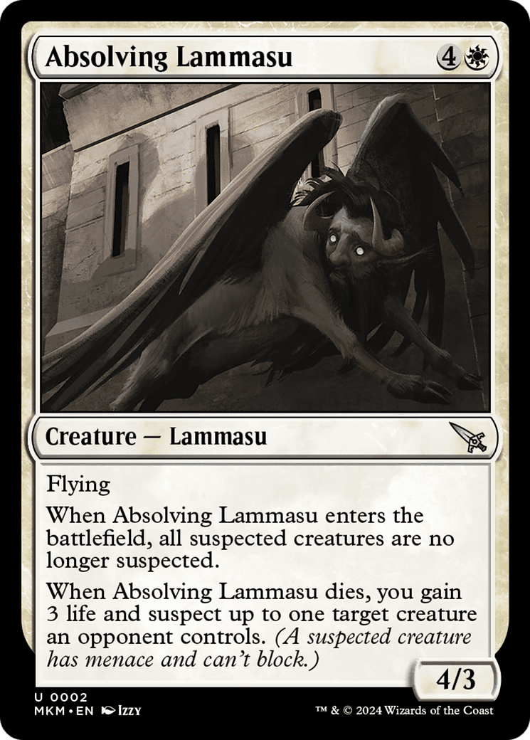 Absolving Lammasu [Murders at Karlov Manor] Foil