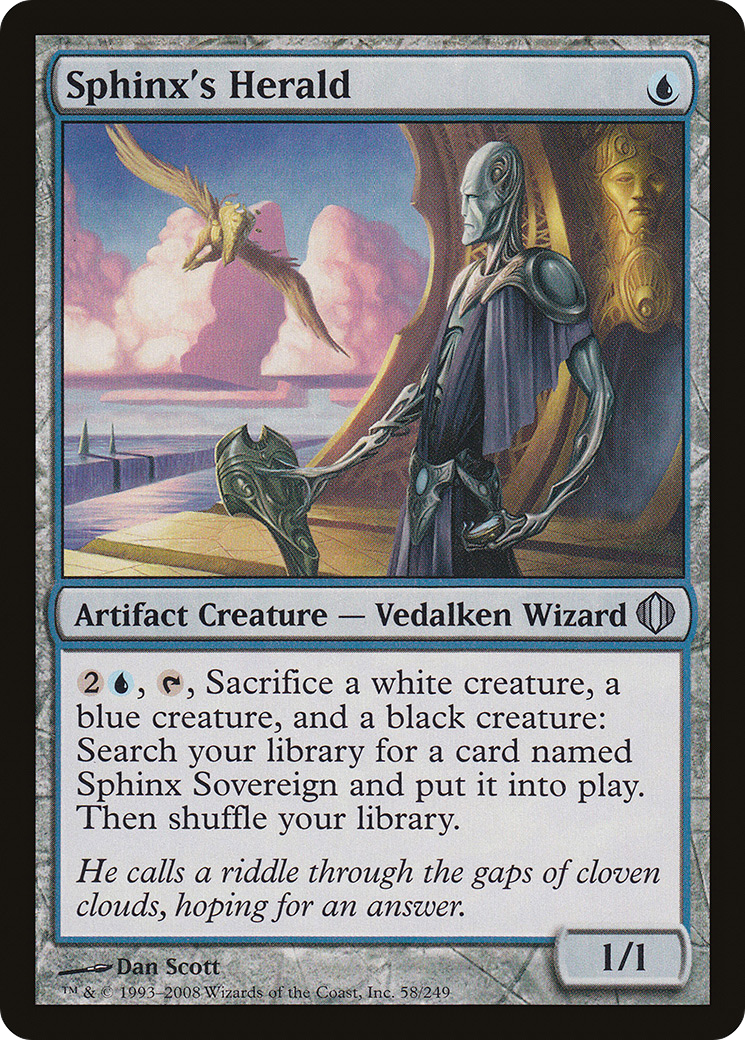 Sphinx's Herald [Shards of Alara] Foil