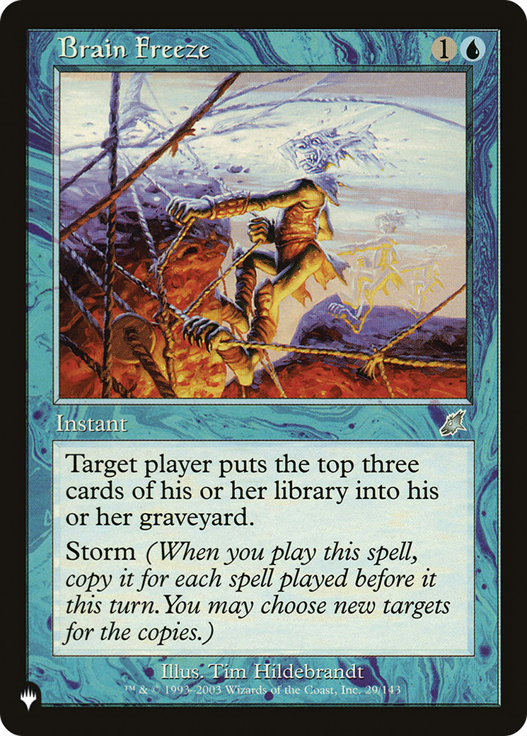 Brain Freeze |  (SCG-29) [The List]