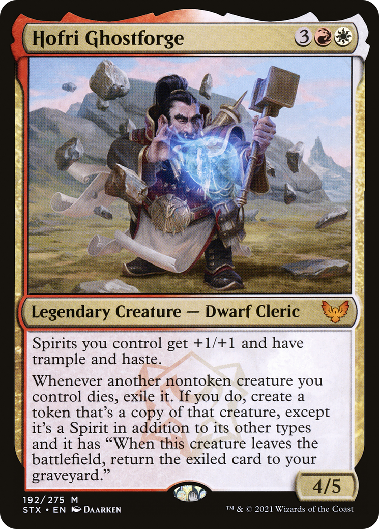 Hofri Ghostforge [Strixhaven: School of Mages] Foil