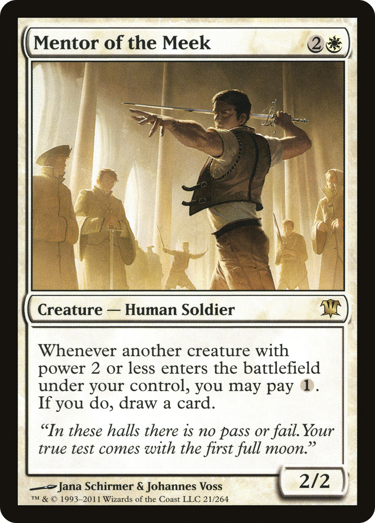 Mentor of the Meek [Innistrad] Foil