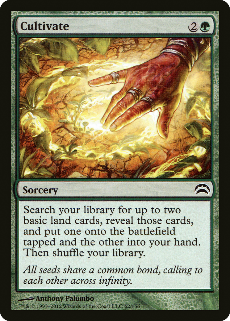 Cultivate (062) [Planechase 2012]  Foil