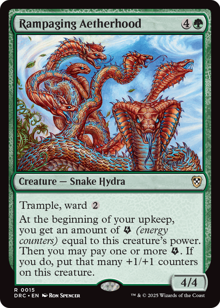 Rampaging Aetherhood (-015) [Commander: Aetherdrift]