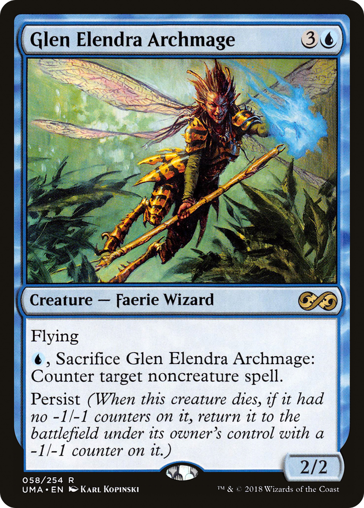 Glen Elendra Archmage [Ultimate Masters] Foil