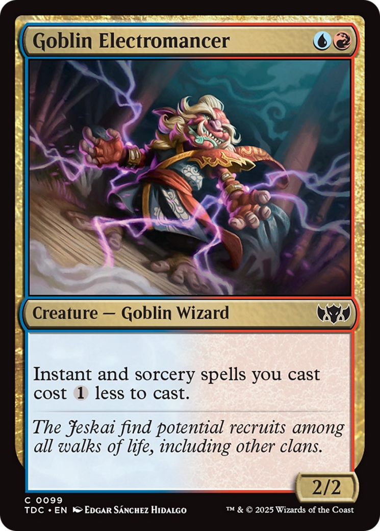 Goblin Electromancer (099) [Commander: Tarkir: Dragonstorm]