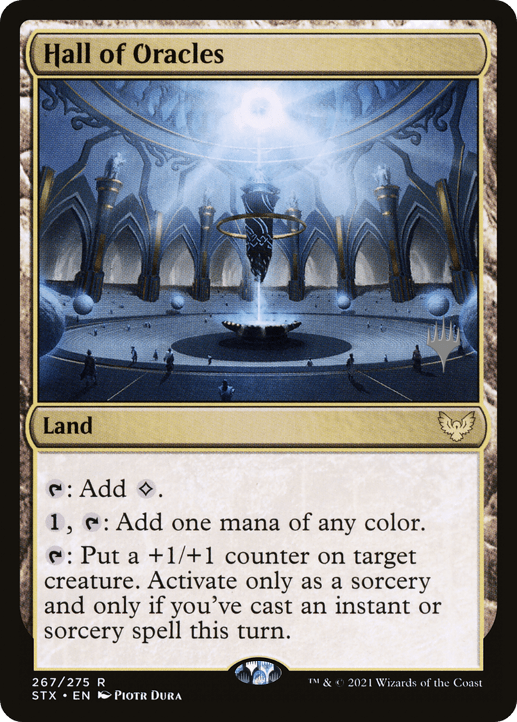 Hall of Oracles (Promo Pack) [Strixhaven: School of Mages Promos] Foil