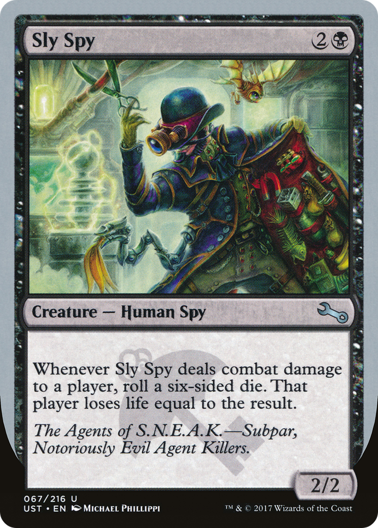 Sly Spy ("Subpar, Notoriously Evil Agent Killers") [Unstable] Foil