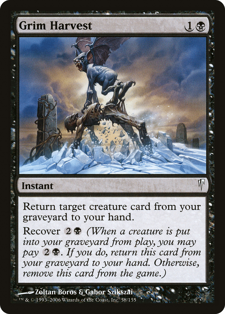 Grim Harvest [Coldsnap] Foil