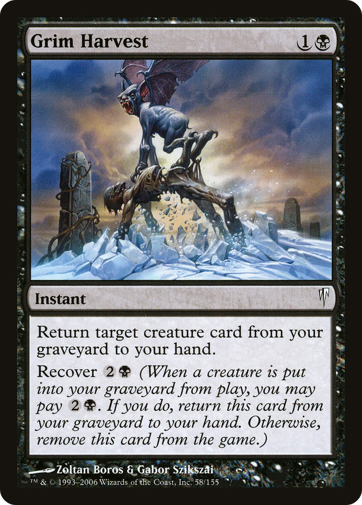 Grim Harvest [Coldsnap] Foil