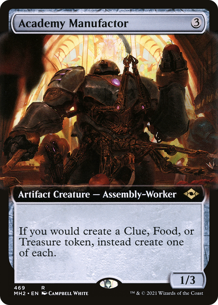 Academy Manufactor (Extended Art) [Modern Horizons 2] Foil