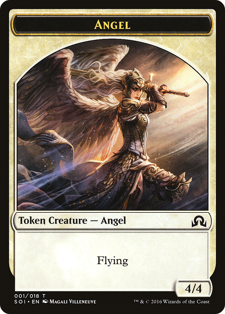 Angel (TSOI-001) - Shadows over Innistrad Tokens