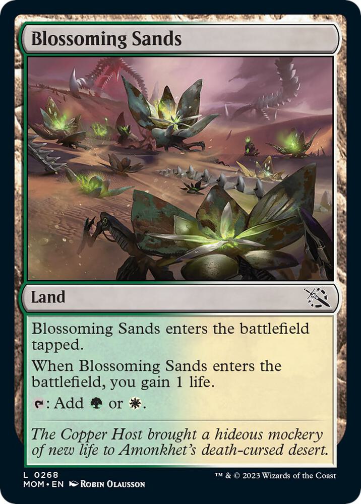 Blossoming Sands 268/291 (March of the Machine)  - Foil