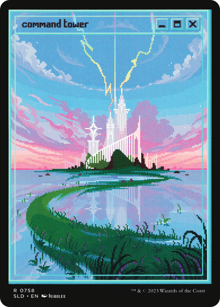 Command Tower (0758) [Secret Lair Drop Series] Foil