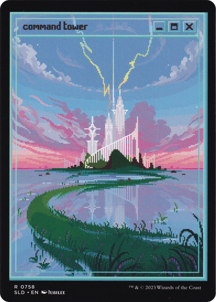 Command Tower (0758) [Secret Lair Drop Series] Foil