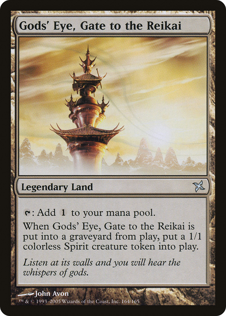 Gods' Eye, Gate to the Reikai [Betrayers of Kamigawa] Foil