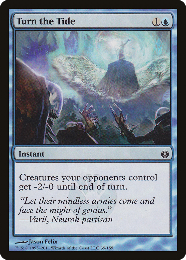 Turn the Tide [Mirrodin Besieged] Foil