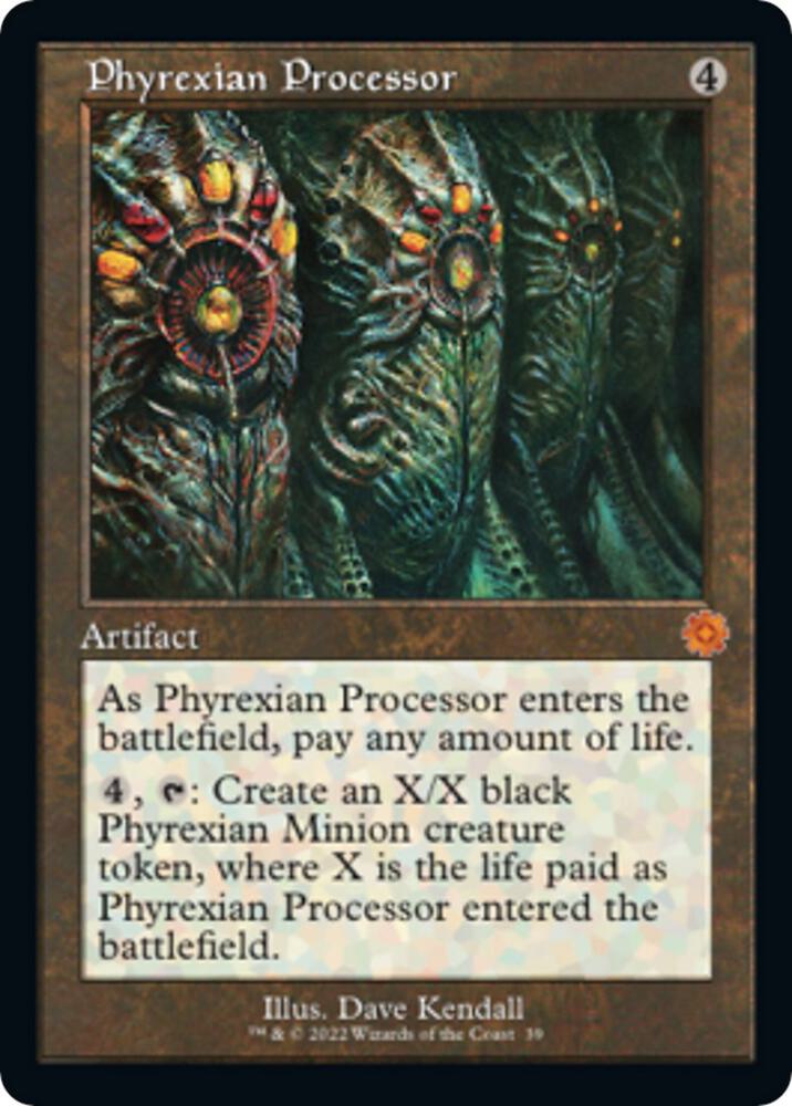 Phyrexian Processor 39 (The Brothers' War: Retro Frame Artifacts) 