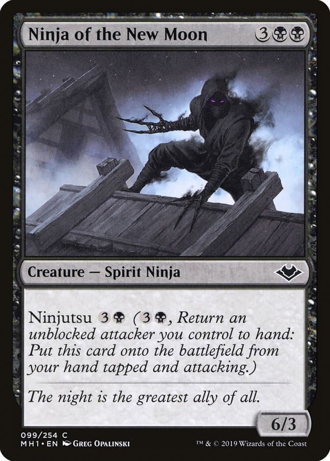 Ninja of the New Moon [Modern Horizons] Foil