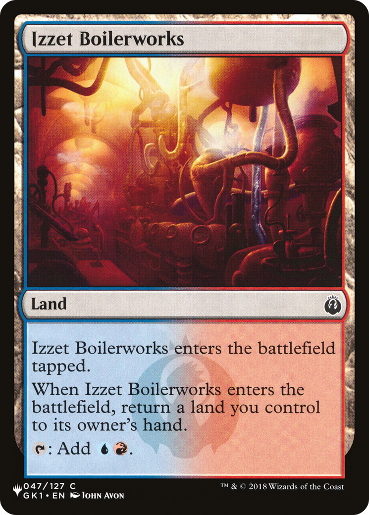 Izzet Boilerworks |  (GK1-47) [The List]