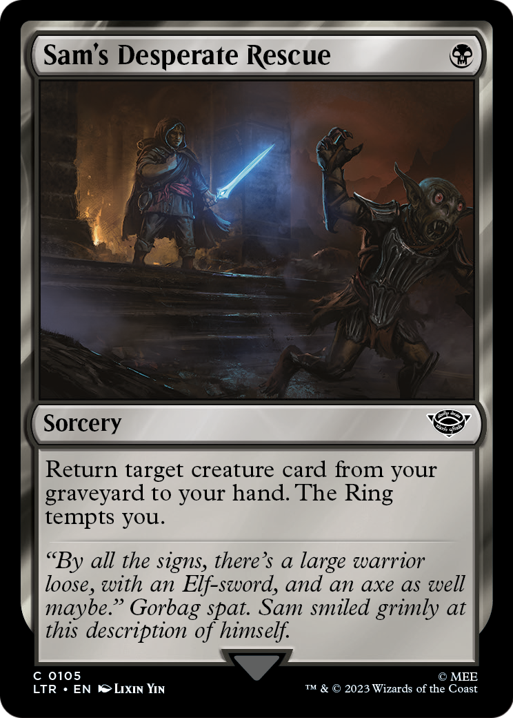 Sam's Desperate Rescue [The Lord of the Rings: Tales of Middle-Earth] Foil