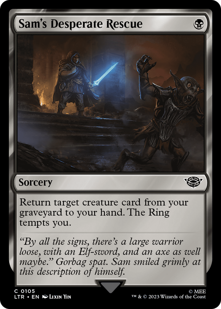 Sam's Desperate Rescue [The Lord of the Rings: Tales of Middle-Earth] Foil