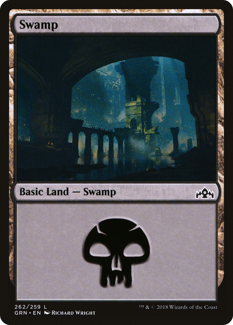 Swamp (262) [Guilds of Ravnica] Foil