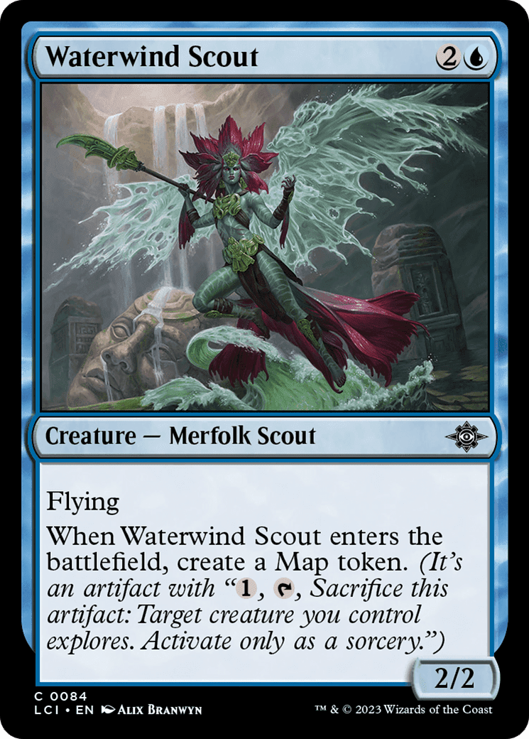 Waterwind Scout [The Lost Caverns of Ixalan] Foil