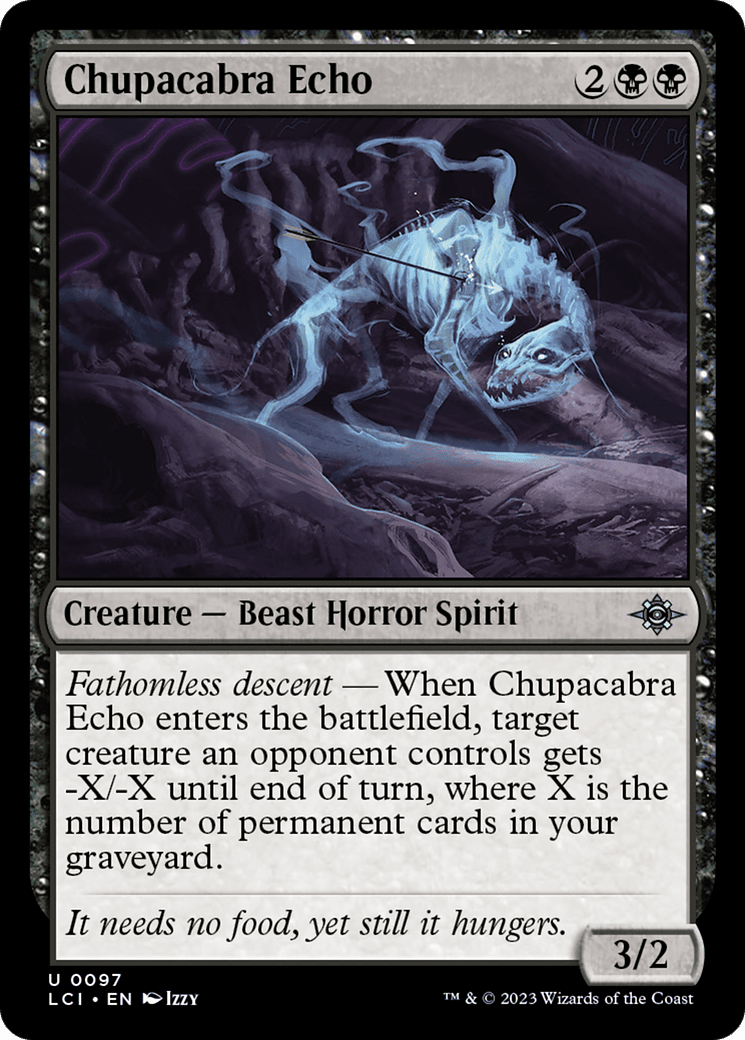 Chupacabra Echo [The Lost Caverns of Ixalan] Foil