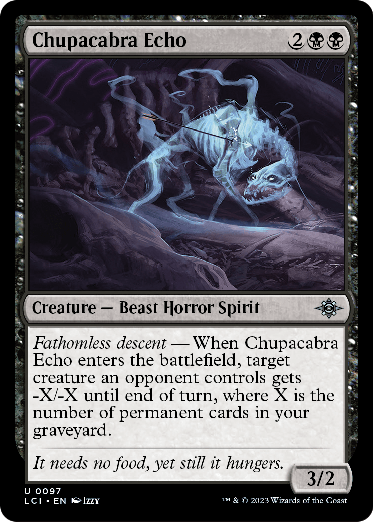 Chupacabra Echo [The Lost Caverns of Ixalan] Foil