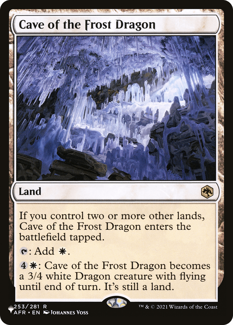 Cave of the Frost Dragon |  (AFR-253) [The List]