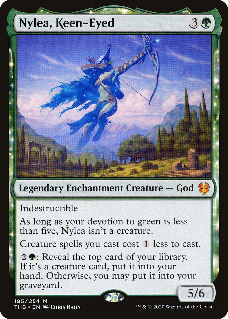 Nylea, Keen-Eyed [Theros Beyond Death] Foil