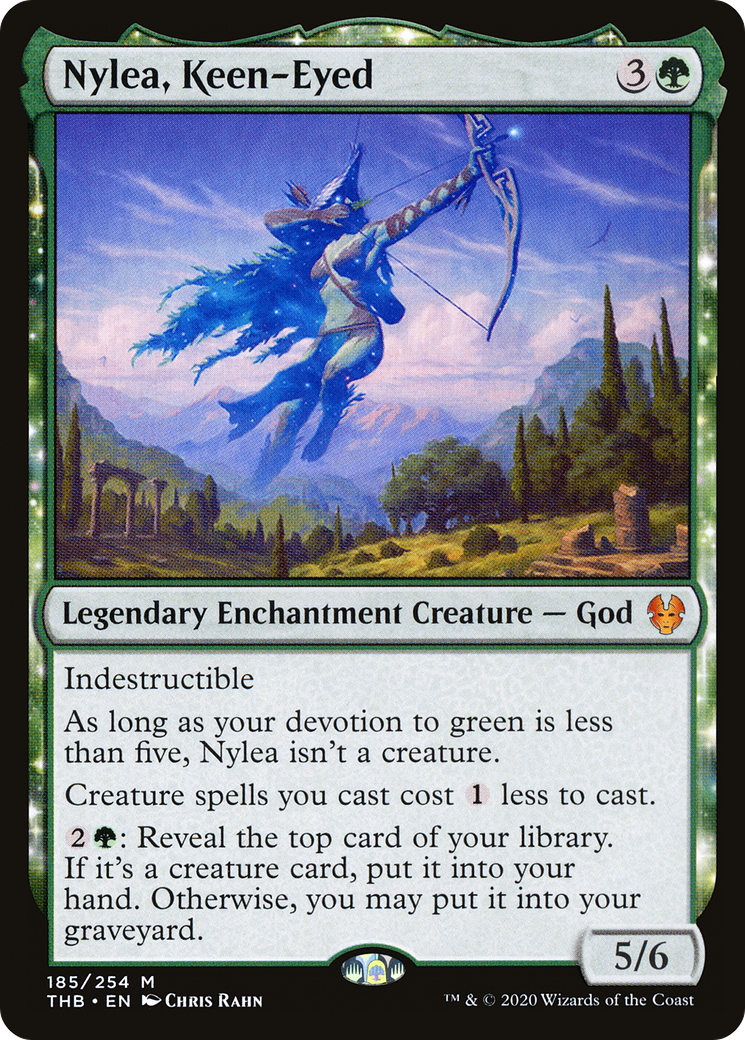 Nylea, Keen-Eyed [Theros Beyond Death] Foil