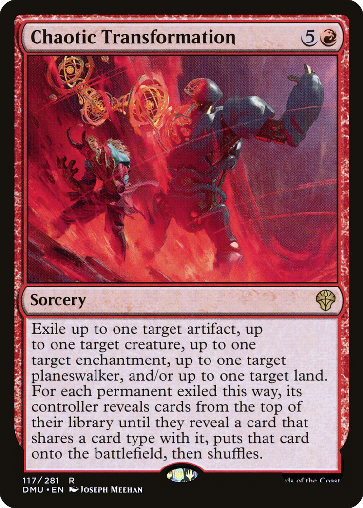 Chaotic Transformation [Dominaria United] Foil