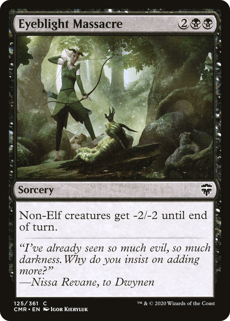 Eyeblight Massacre [Commander Legends] Foil