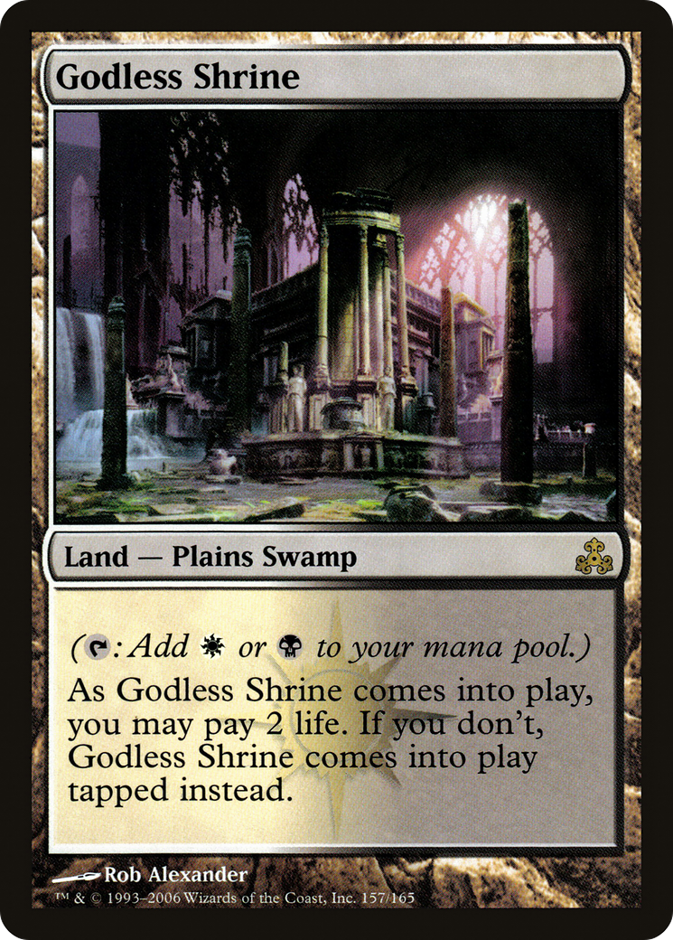 Godless Shrine [Guildpact] Foil