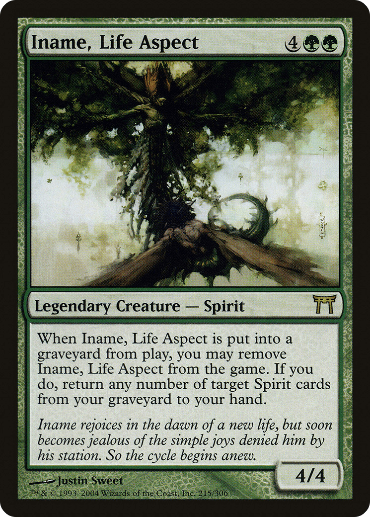 Iname, Life Aspect [Champions of Kamigawa] Foil