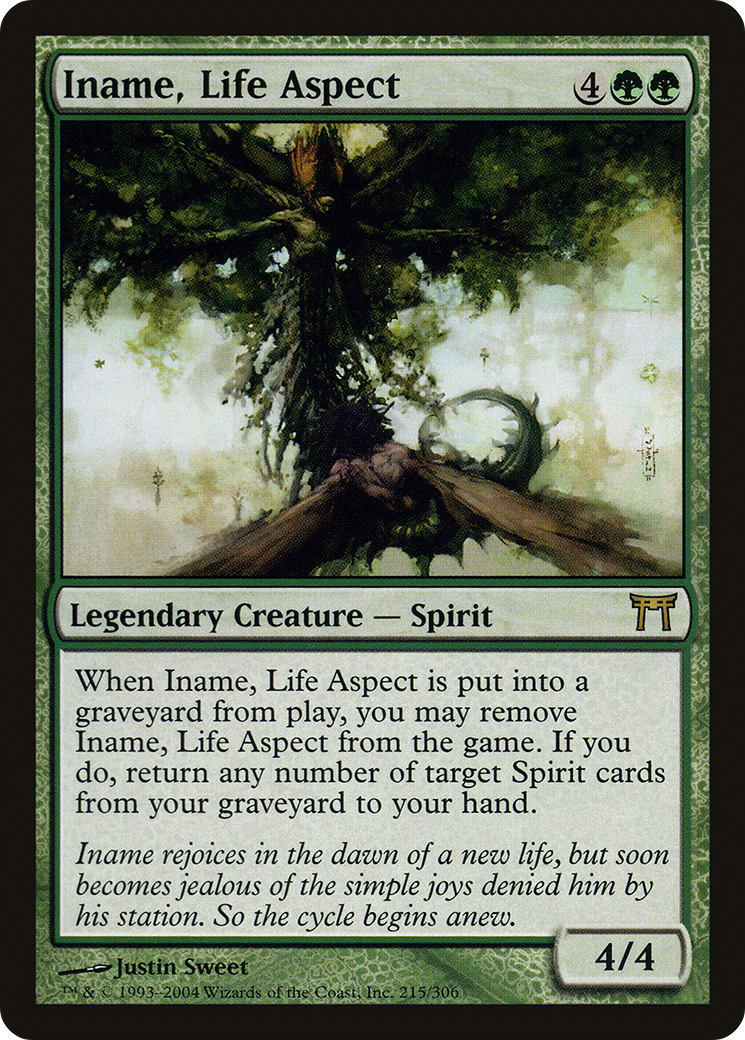 Iname, Life Aspect [Champions of Kamigawa] Foil