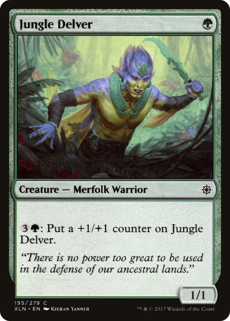 Jungle Delver [Ixalan] Foil