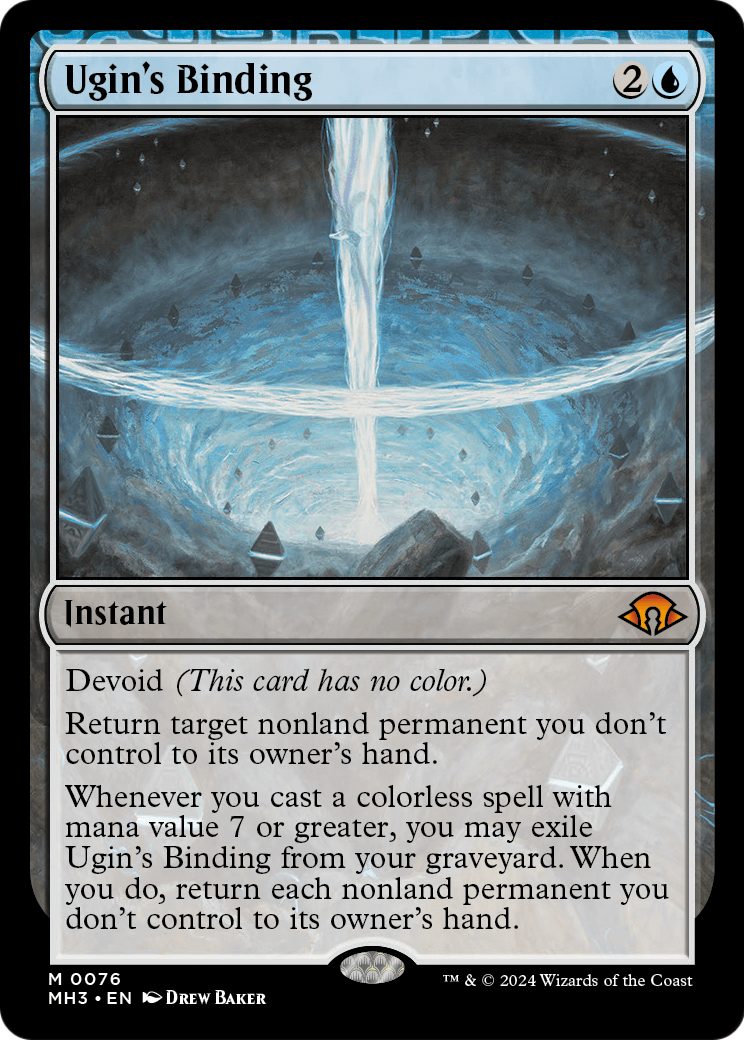 Ugin's Binding [Modern Horizons 3] Foil