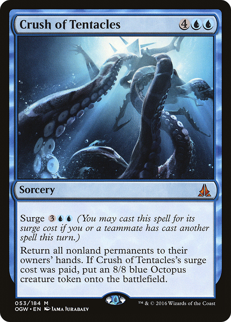 Crush of Tentacles [Oath of the Gatewatch] Foil