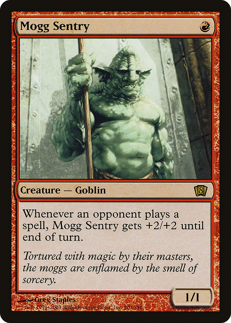 Mogg Sentry [Eighth Edition] Foil