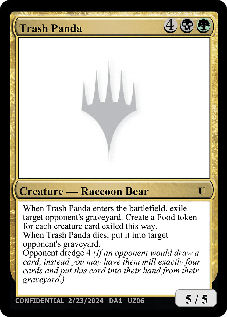 Trash Panda (DA1-UZ06) - Unknown Event